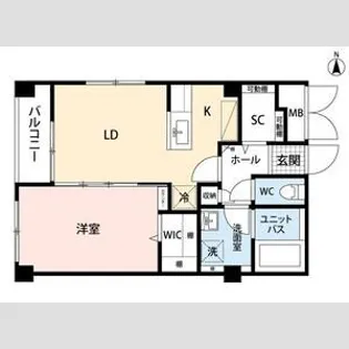 L’alba di secondo【3階】の間取り