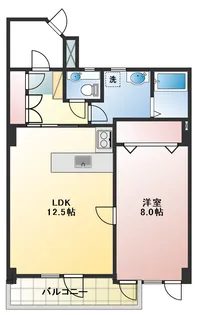 フラックス永福【5階】の間取り