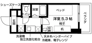 キャンパスヴィレッジ大阪近大前【12階】の間取り