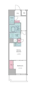 レジディア目白【2階】の間取り