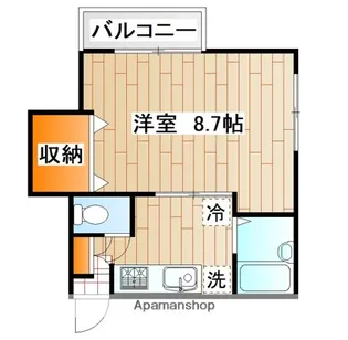 ラ・ヴェール・ハル【2階】の間取り