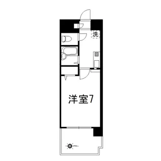 レオドール石名坂【3階】の間取り