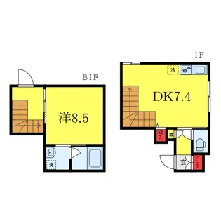 LEGALAND千石の間取り