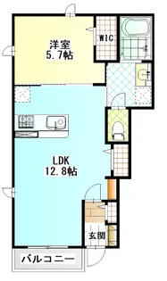 Maison de Tomizu【1階】の間取り