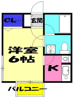 チェリー21【2階】の間取り