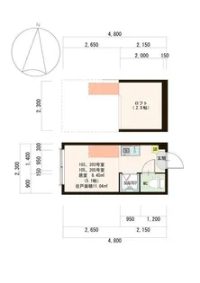 グランテリア西落合【1階】の間取り