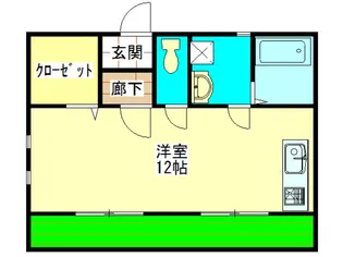 アンビエンス【2階】の間取り