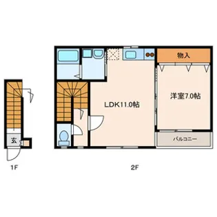 セピアコートの間取り