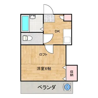 フロンティア南蔵王【2階】の間取り