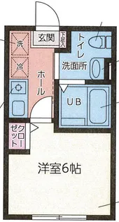 Bayfront横浜鶴見【2階】の間取り