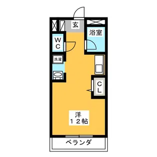 セントラルメゾン【2階】の間取り