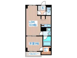 クレセ-ル230【1階】の間取り