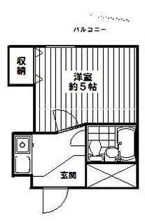 バスクコート【6階】の間取り