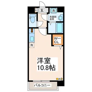 ヴェラ フィオーレ【2階】の間取り