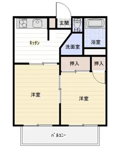 メゾン・プチ【1階】の間取り