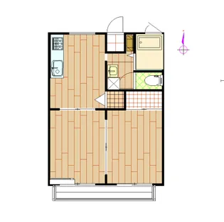 ルミエル【2階】の間取り