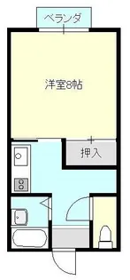 グリーンサイドメゾン【1階】の間取り