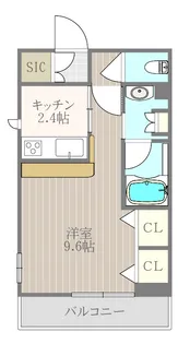 the HAUS(ザ・ハウス)【1階】の間取り
