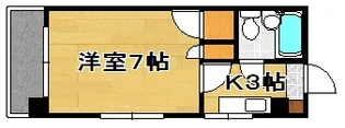 広島県広島市西区小河内町2【マンション】の間取り