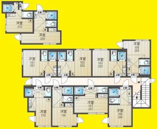 東京都世田谷区三宿2【アパート】の間取り