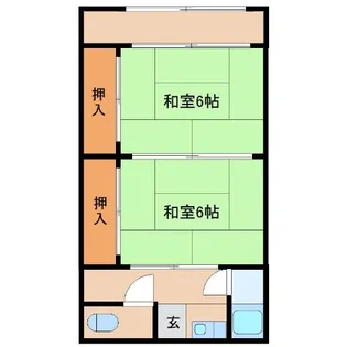 渡邉アパート【1階】の間取り