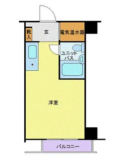 ライオンズマンション麻布十番第3【3階】の間取り