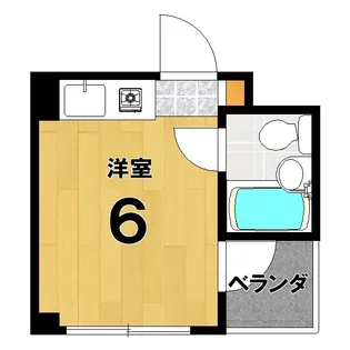 コーポ白梅園【3階】の間取り