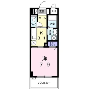 ハピネス ガーデン【2階】の間取り