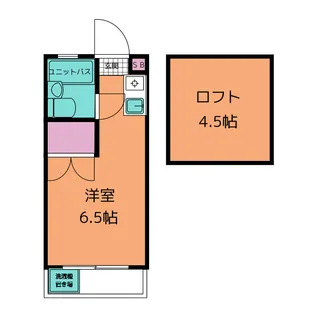 ハイツ夏栄【1階】の間取り
