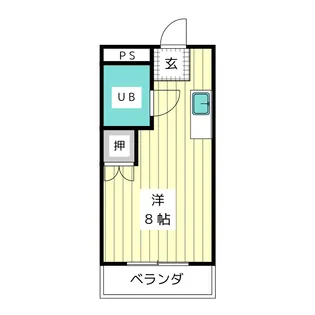メモアール悠悠【2階】の間取り