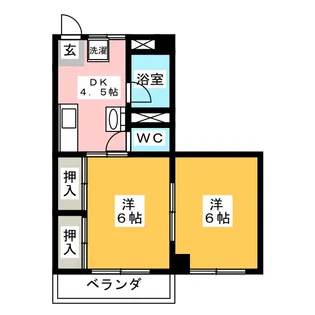 サラソタ ヴィータ【4階】の間取り