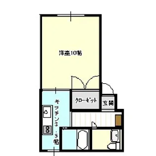フォース正洋【2階】の間取り