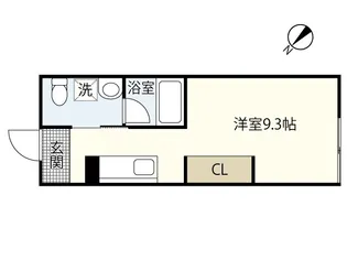 プリマヴェーラ大野中央【2階】の間取り