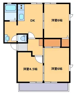 コートルミエール B【2階】の間取り