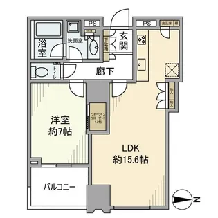 シティタワーズ豊洲ザ・ツイン S棟【5階】の間取り