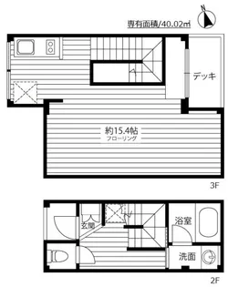 AZTO宮崎台M-BASE 02の間取り