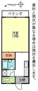グリーンシティ石垣【5階】の間取り