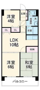 ポートアイランド坂戸【5階】の間取り