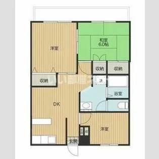 リングス籠原I【1階】の間取り