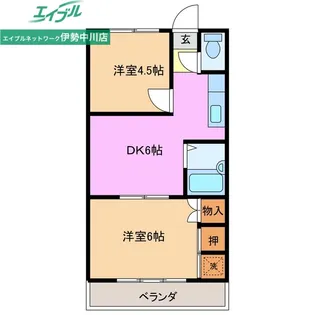 メゾンひかり館【2階】の間取り