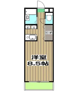 セリバ中久世【2階】の間取り