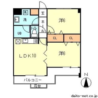 ミューゼハイム奥沢【3階】の間取り