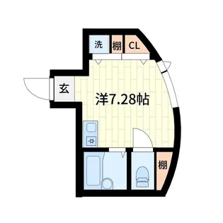 プルメリアガーデン【1階】の間取り