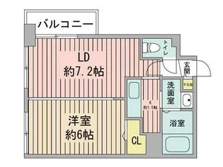 KDXレジデンス南3条【10階】の間取り