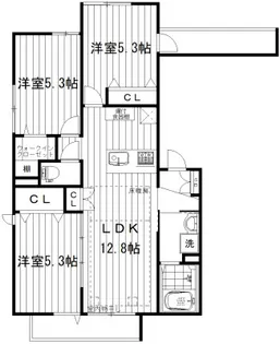 Le Soleil Saginomiya【3階】の間取り