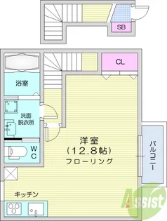 City福田町【2階】の間取り