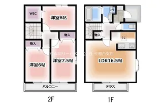 東京都練馬区早宮3【一戸建】の間取り