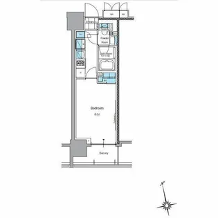 東京都台東区下谷2【マンション】の間取り