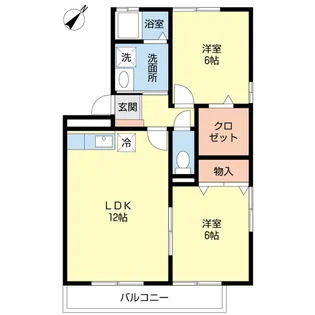 エトワールC【3階】の間取り
