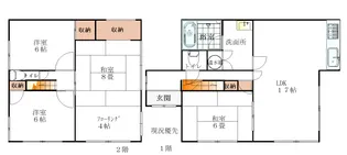 宮城県仙台市泉区長命ケ丘2【一戸建】の間取り